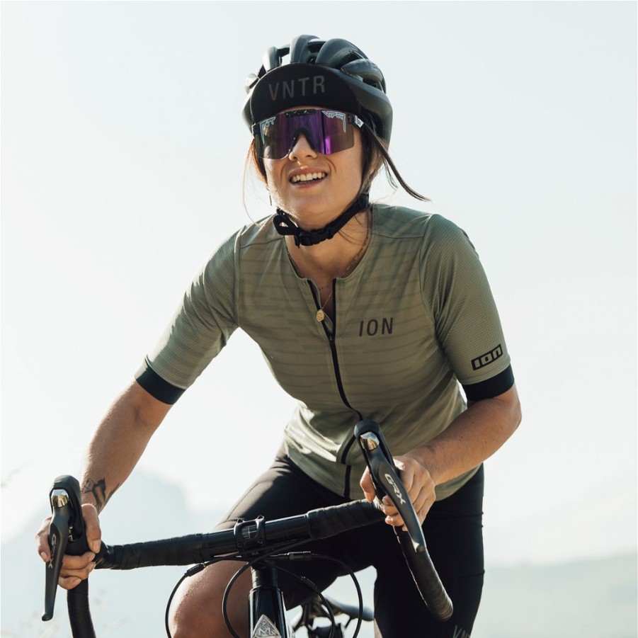 Bike ION Jerseys | Gravel Jersey Vntr Amp Short Sleeve Women