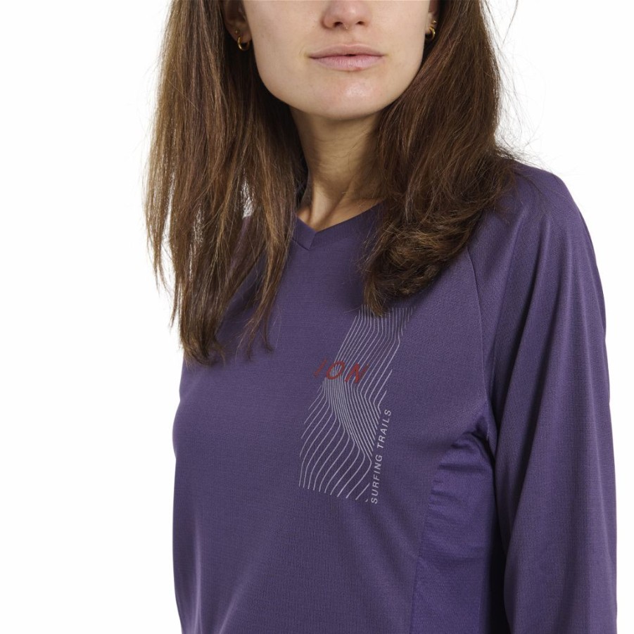 Bike ION Jerseys | Mtb Jersey Traze Long Sleeve Women