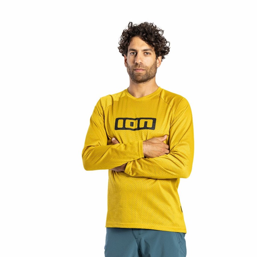 Bike ION Jerseys | Mtb Jersey Logo Long-Sleeve Unisex