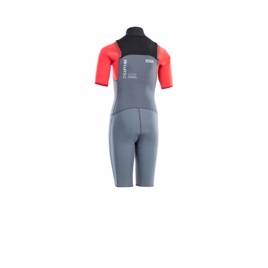 Water ION Shorties | Kids Wetsuit Capture 2/2 Shorty Ss Front Zip