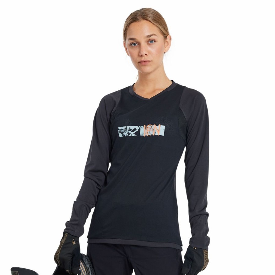 Bike ION Jerseys | Women Mtb Jersey Scrub Amp Longsleeve