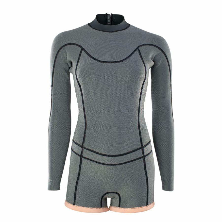 Water ION Shorties | Women Wetsuit Amaze Shorty 2.0 Longsleeve Back Zip