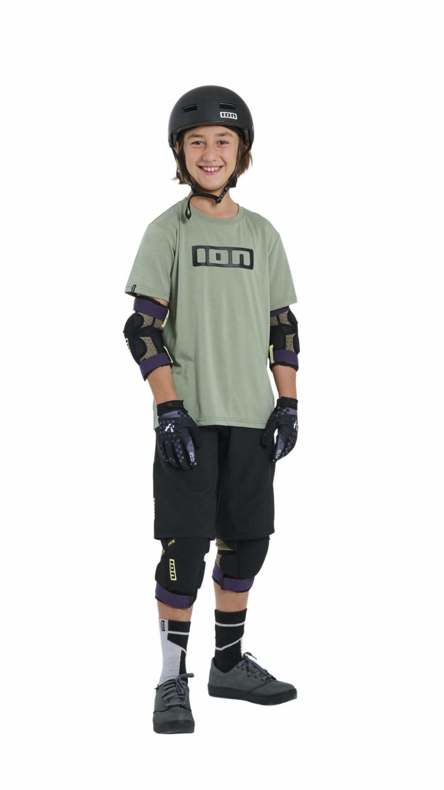 Bike ION | Youth Mtb Jersey Logo Dr Shortsleeve