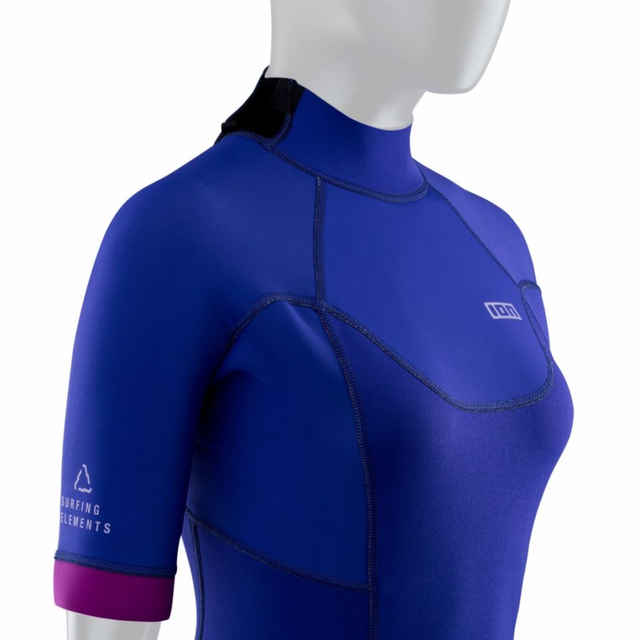 Water ION Shorties | Women Wetsuit Element 2/2 Shorty Shortsleeve Back Zip