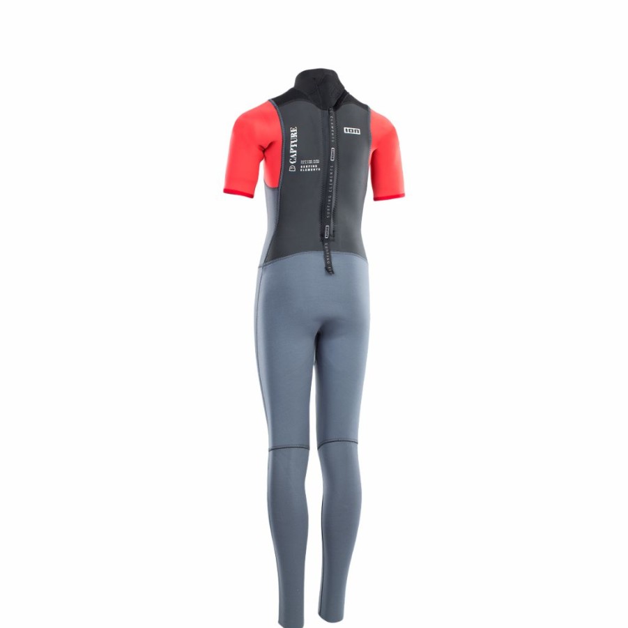 Water ION Steamers | Kids Wetsuit Capture 3/2 Ss Back Zip