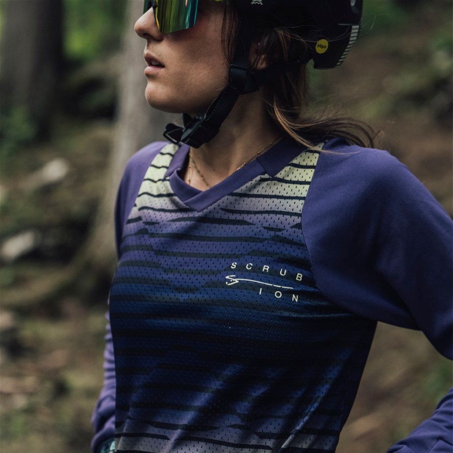 Bike ION Jerseys | Mtb Jersey Long Sleeve Scrub Women