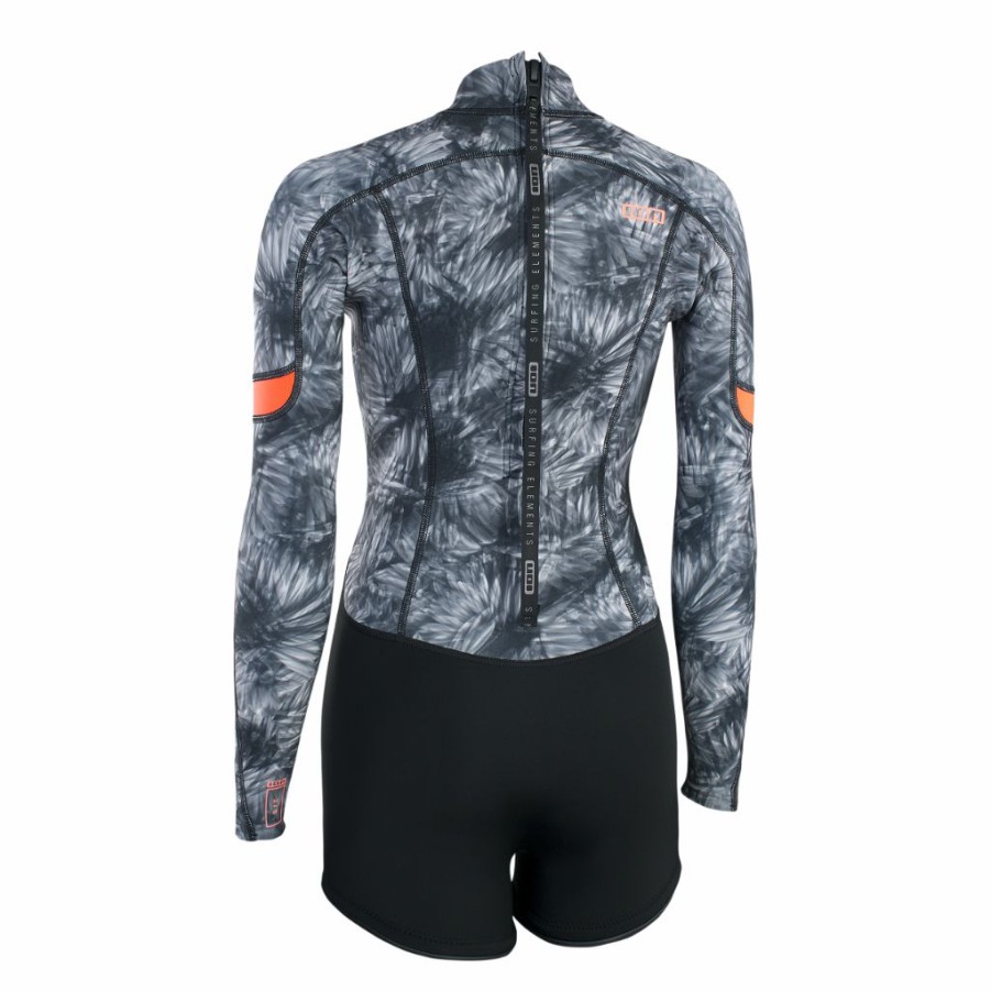 Water ION Shorties | Women Wetsuit Amaze Shorty 2.0 Longsleeve Back Zip