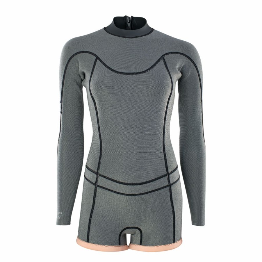 Water ION Shorties | Women Wetsuit Amaze Shorty 2.0 Longsleeve Back Zip