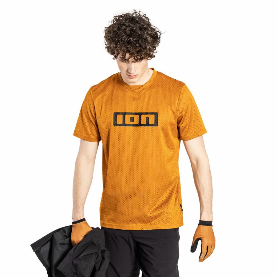 Bike ION Jerseys | Mtb Jersey Logo Short-Sleeve Men