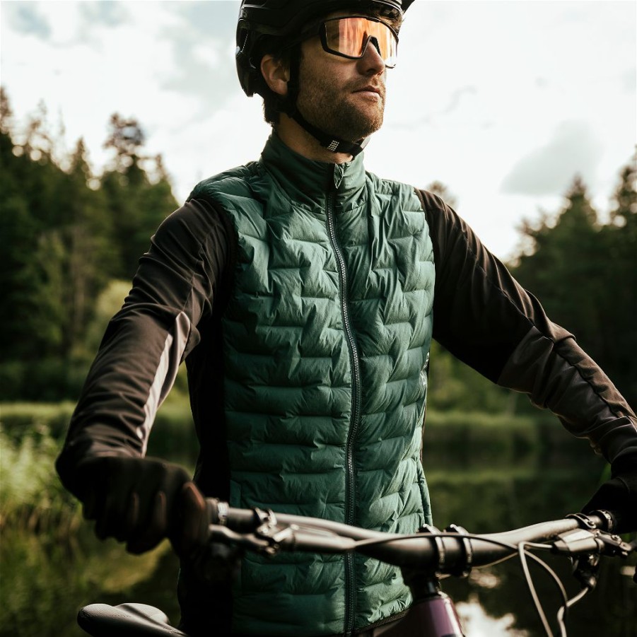 Bike ION Jackets | Mtb Vest Thermolite Hybrid Shelter Men