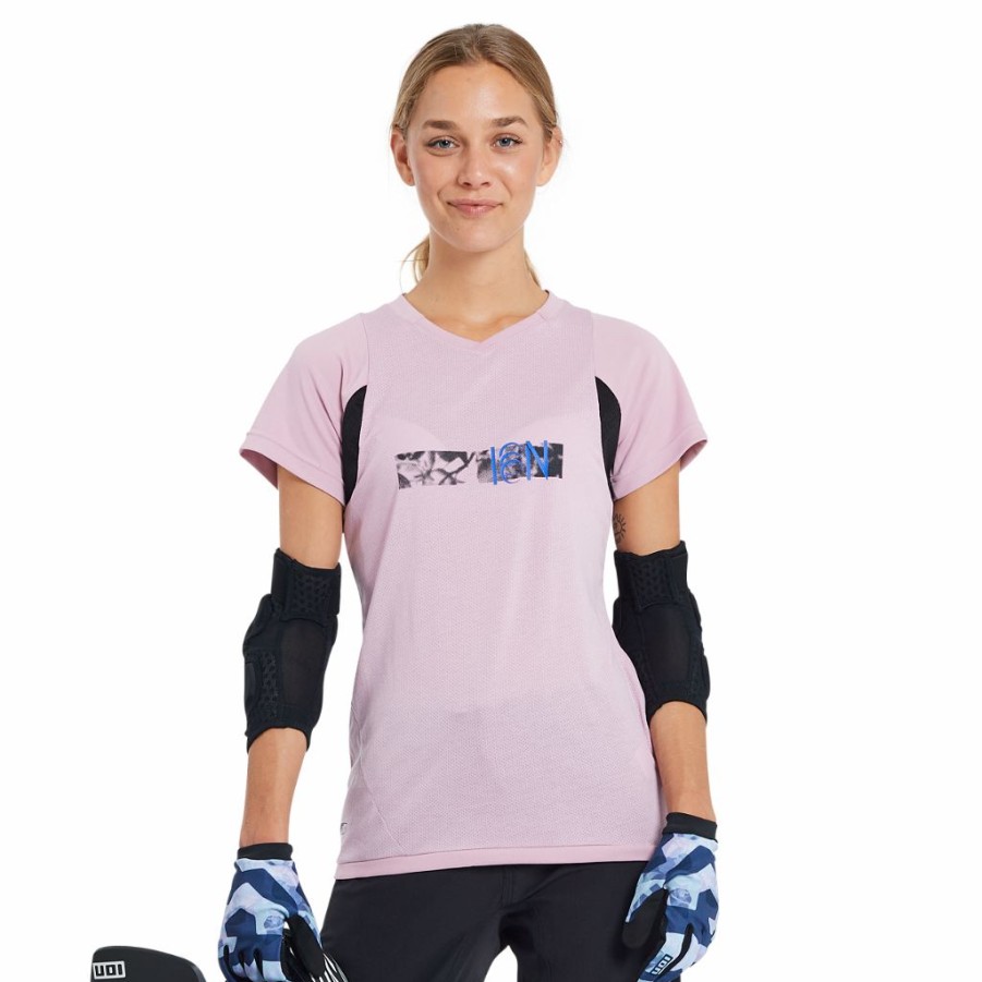 Bike ION Jerseys | Women Mtb Jersey Scrub Amp Shortsleeve