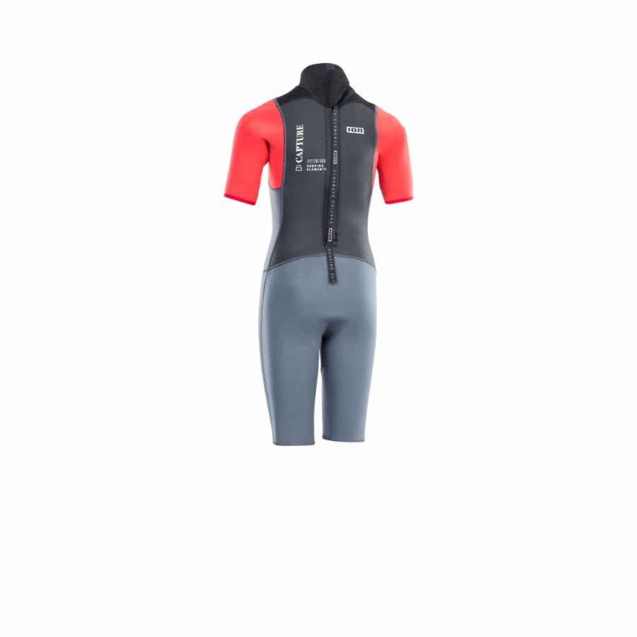 Water ION Shorties | Kids Wetsuit Capture 2/2 Shorty Ss Back Zip